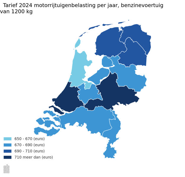 Wegenbelasting Dit Jaar Overal Omhoog, In Zuid-Holland Betaal Je Het Meeste